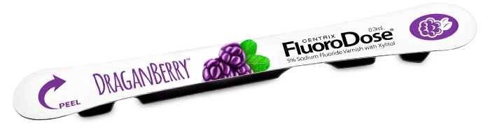 DraganBerry new Fluorodose fluoride varnish flavor